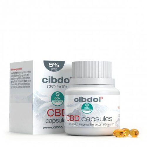 CBD Softgels Capsules 5% (500mg)