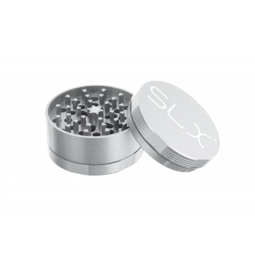SLX Grinder Aluminium Non Sticky  62mm, Silver