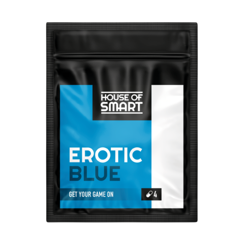 House of Smart - Erotic Blue Capsules (4pcs)