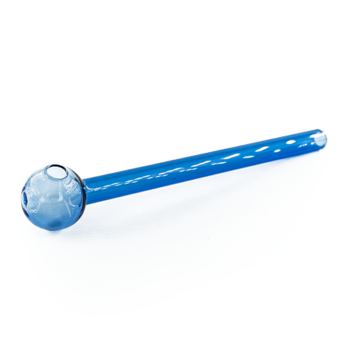 Smack Crystal Glass Pipe 15cm - Blue