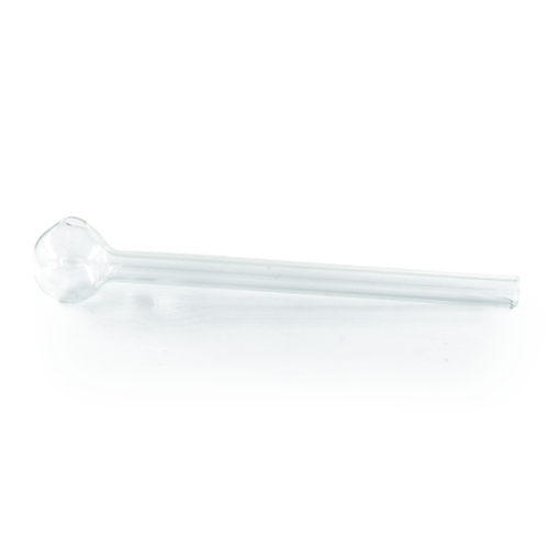 Smack Crystal Glass Pipe 15cm - Clear