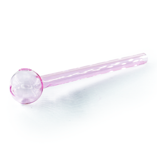 Smack Crystal Glass Pipe 15cm - Pink