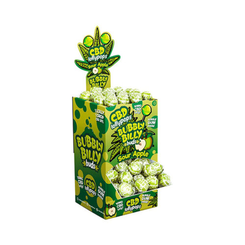 Bubbly Billy Buds - Sour Apple CBD Lollypop (10mg)
