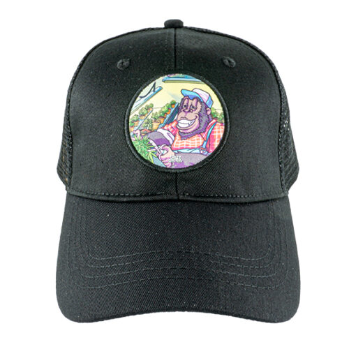 Crazy Critters – Cap Monkey Black