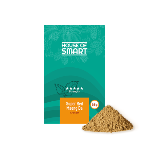 House of Smart - Kratom Super Red Maeng Da 25g
