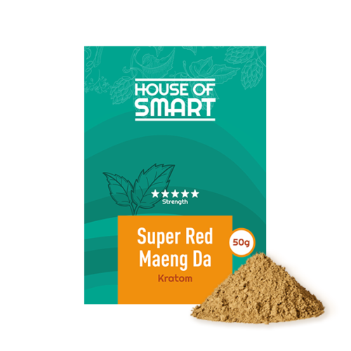 House of Smart - Kratom Super Red Maeng Da 50g