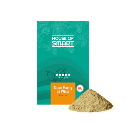 House of Smart - Kratom Super Maeng Da White 25g