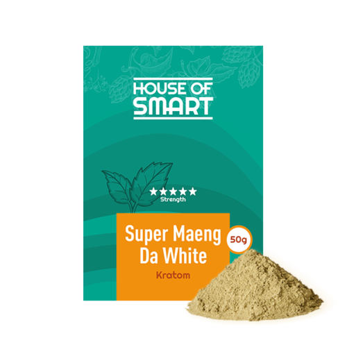 House of Smart - Kratom Super White Maeng Da 50g