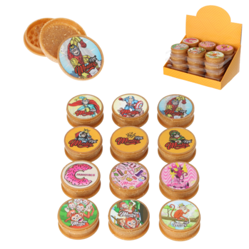 Monkey King Bio Plastic Grinder 3 part