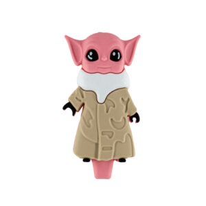 Silicone Alien Pipe Pink/Brown