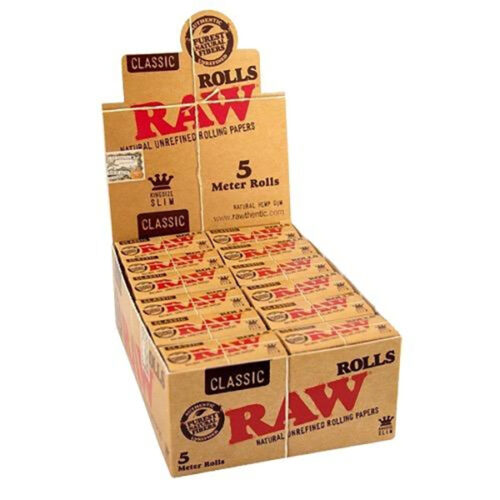 RAW Classic Kingsize Slim Roll 5m