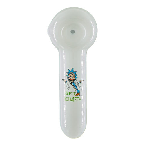 RM White Glass Pipe 5