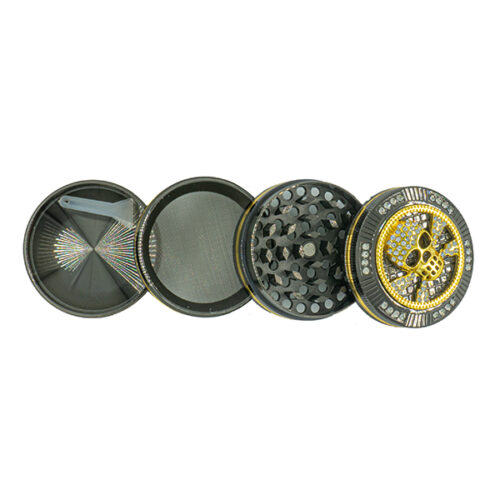 Bling Bling - 4-Part Grinder - Skull