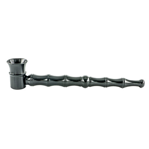 Metal Pipe With Screen 12cm Black