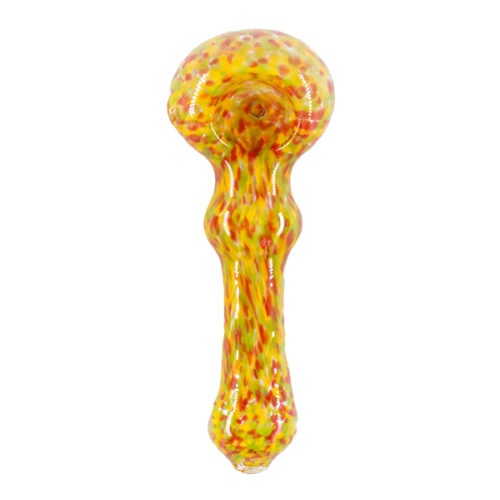 Tappa Glass Pipe 11,5cm - Yellow, Red & Green