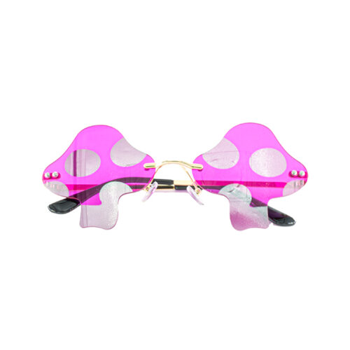 Mushroom Glasses - Purple
