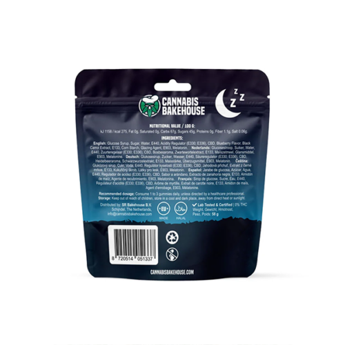 Cannabis Bakehouse - CBD Power Sleep Gummies