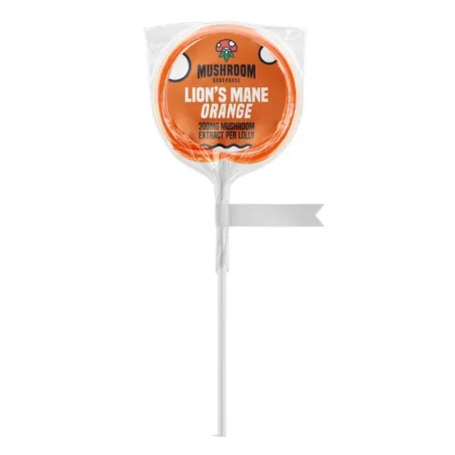 CBH - Orange Mushroom Lollypop (Lion's Mane)