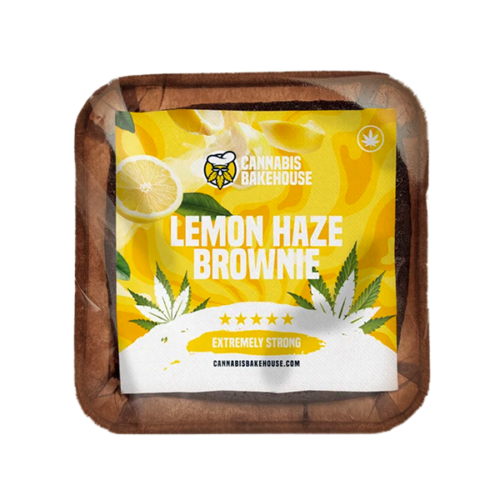 Cannabis Bakehouse - Cannabis Brownie - Lemon Haze