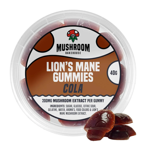 Cannabis Bakehouse -  Mushroom Gummies (200mg) - Cola