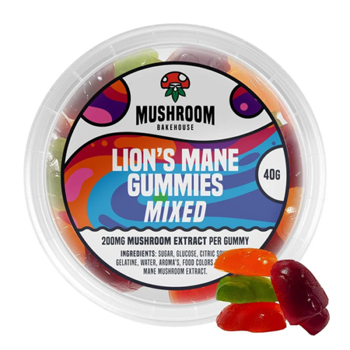 Cannabis Bakehouse -  Mushroom Gummies (200mg) - Mixed