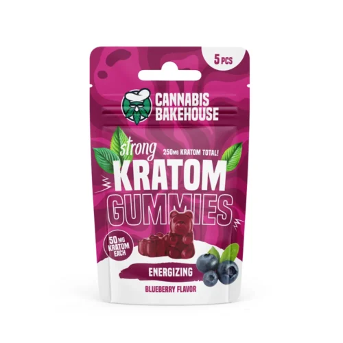 Cannabis Bakehouse - Kratom Gummies - Energizing
